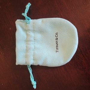 Authentic Tiffany & Co Small Jewelry Felt Bag. $15